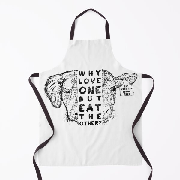 Item preview, Why Love One But Eat The Other? End Speciesism, Animal Rights Activism Vegan, Cow Dog designed and sold by EarthlingTom.