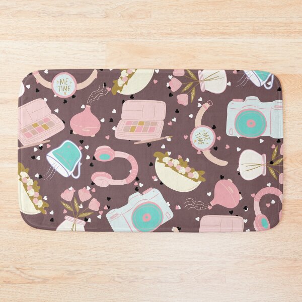 Item preview, Me Time - Relaxation Pattern Just for You (pink) designed and sold by Dorina Larsdotter.