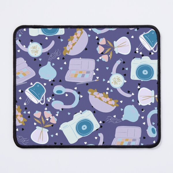 Item preview, Me Time - Relaxation Pattern Just for You (blue) designed and sold by Dorina Larsdotter.