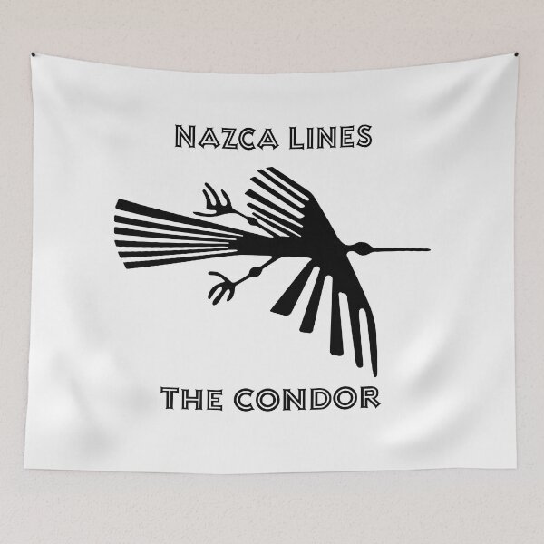 Item preview, Geoglyph of the condor from Nazca designed and sold by siloto.