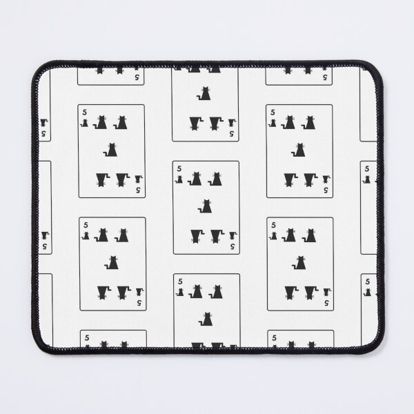 Item preview, Five of cats playing card designed and sold by Amilaz.