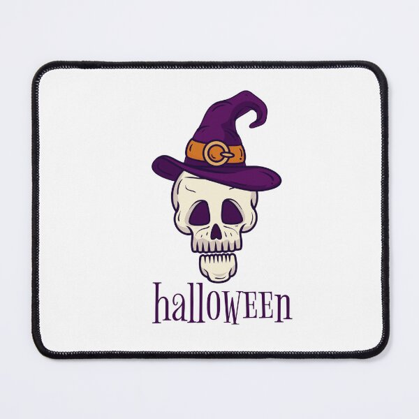 Item preview, Skull and witch hat for Halloween designed and sold by chopapi.