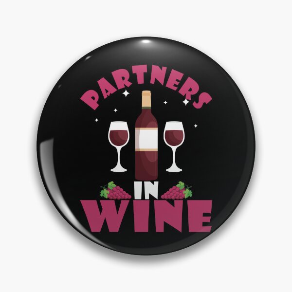 Item preview, Partners In Wine Alcohol designed and sold by MooonTees.