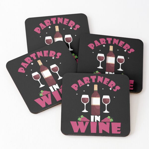 Item preview, Partners In Wine Alcohol designed and sold by MooonTees.