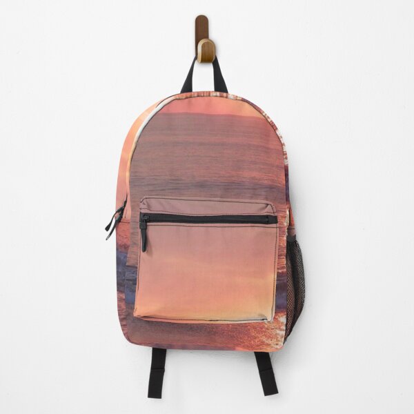 Item preview, Pink orange sunset over beach designed and sold by Durgaa D.