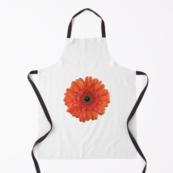 Item preview, orange gerbera daisy flower floral sticker designed and sold by wasootch.