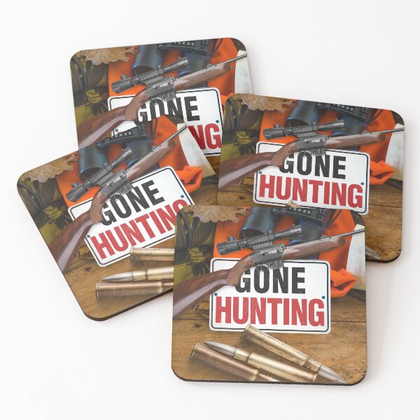 Item preview, Gone Hunting Sign designed and sold by TjsDesignsnMore.