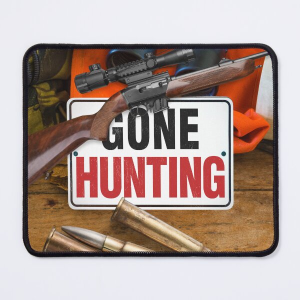 Item preview, Gone Hunting Sign designed and sold by TjsDesignsnMore.