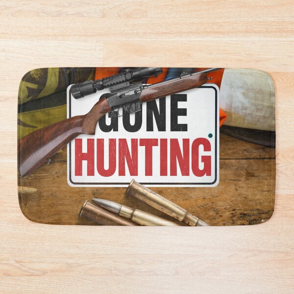 Item preview, Gone Hunting Sign designed and sold by TjsDesignsnMore.