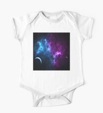 Space And Moons One Piece - Short Sleeve