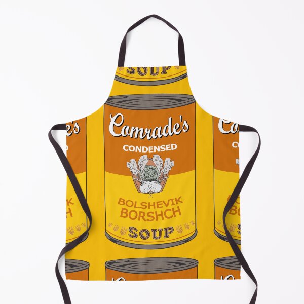 Item preview, Soviet Andy Warhol soups - Comrade Pop Art - Bolshevik Borshch (with background) designed and sold by Groenendijk.