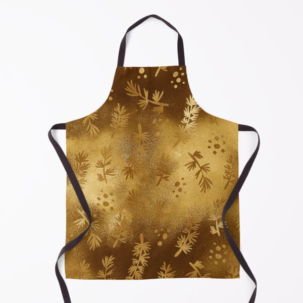 Item preview, Metallic Gold Pattern With Sprigs designed and sold by LDTreasures.