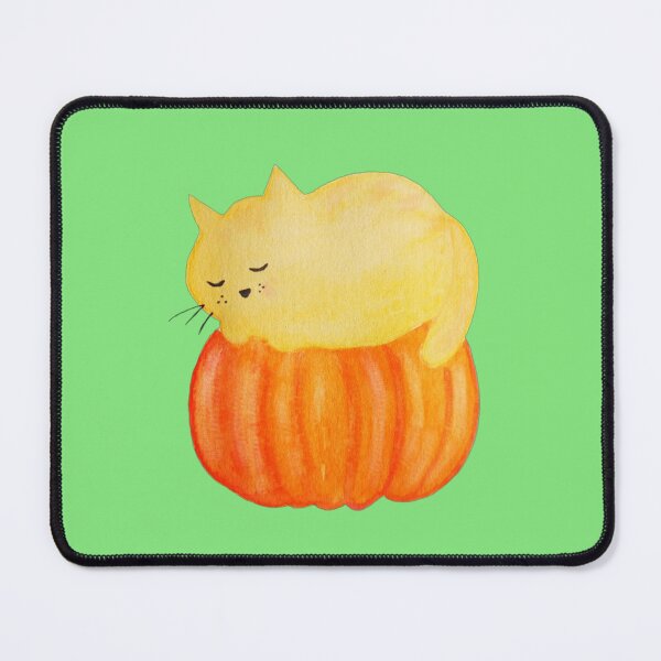 Item preview, Pumpkin and Sleeping Cat designed and sold by YvonneTLH09.