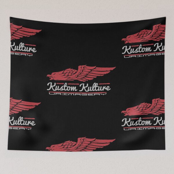 Item preview, Kustom Kulture Red designed and sold by Urimagery.