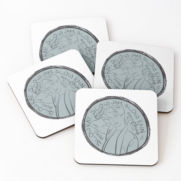 Item preview, RM BTS forever rain mono Slow Rap designed and sold by andthewhy.