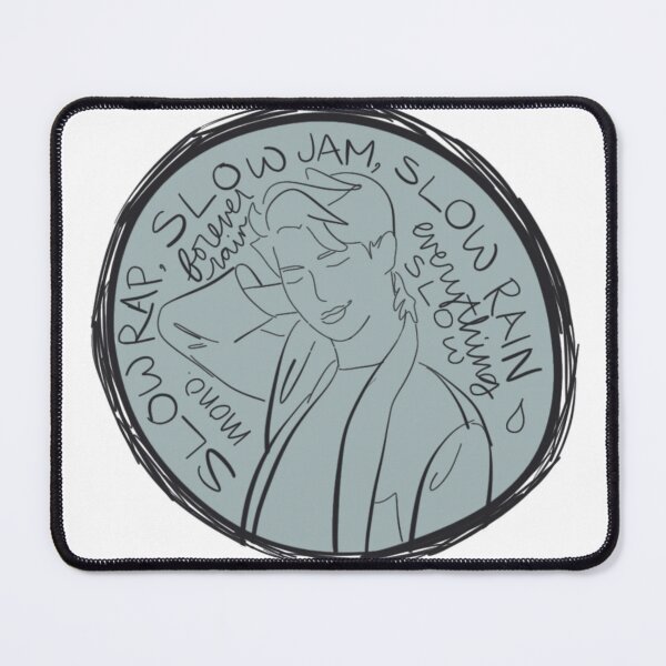 Item preview, RM BTS forever rain mono Slow Rap designed and sold by andthewhy.