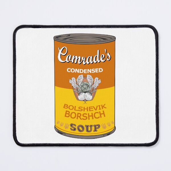 Item preview, Soviet Andy Warhol soups - Comrade Pop Art - Bolshevik Borshch designed and sold by Groenendijk.