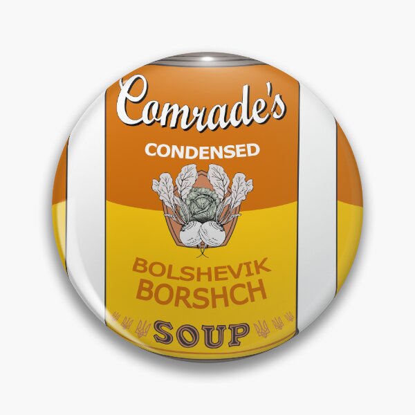 Item preview, Soviet Andy Warhol soups - Comrade Pop Art - Bolshevik Borshch designed and sold by Groenendijk.