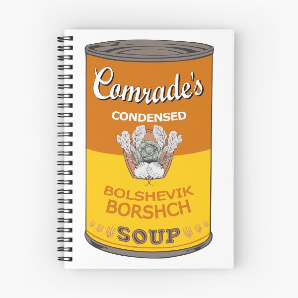 Item preview, Soviet Andy Warhol soups - Comrade Pop Art - Bolshevik Borshch designed and sold by Groenendijk.