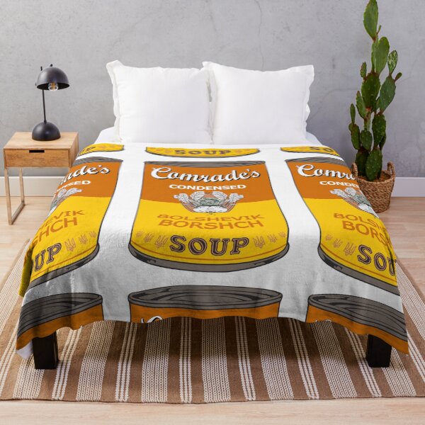 Item preview, Soviet Andy Warhol soups - Comrade Pop Art - Bolshevik Borshch designed and sold by Groenendijk.