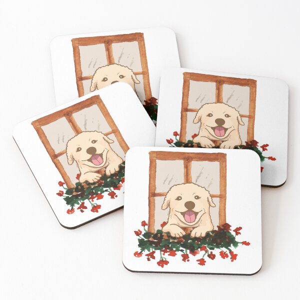 Item preview, Yellow Labrador Puppy designed and sold by The Love Quill.