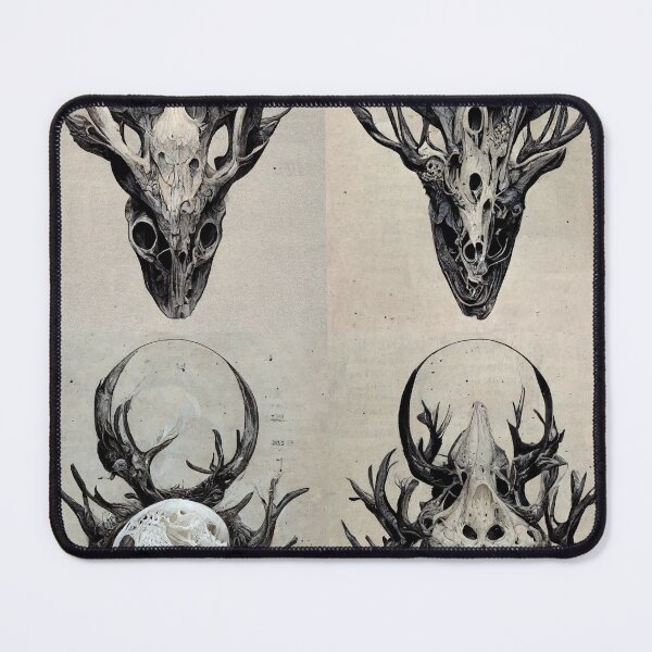 Item preview, Mythical Deer Skulls designed and sold by harroddesign.