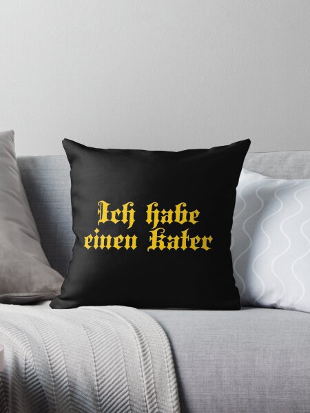 Artikel-Vorschau von Ich Habe Einen Kater - I Have A Hangover - Deutsche Redewendungen, designt und verkauft von JourneyCreative.