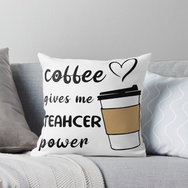 Item preview, coffee gives me teacher power designed and sold by -DEEWOLF-.