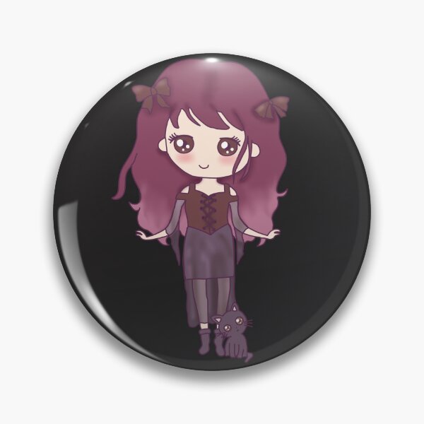 Item preview, Cute chibi witch girl  designed and sold by Becky-Marie.