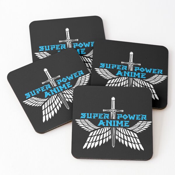 Item preview, Blue White Sword Wings Super Power Anime designed and sold by SuperPowerAnime.