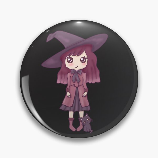 Item preview, Cute chibi witch girl  designed and sold by Becky-Marie.