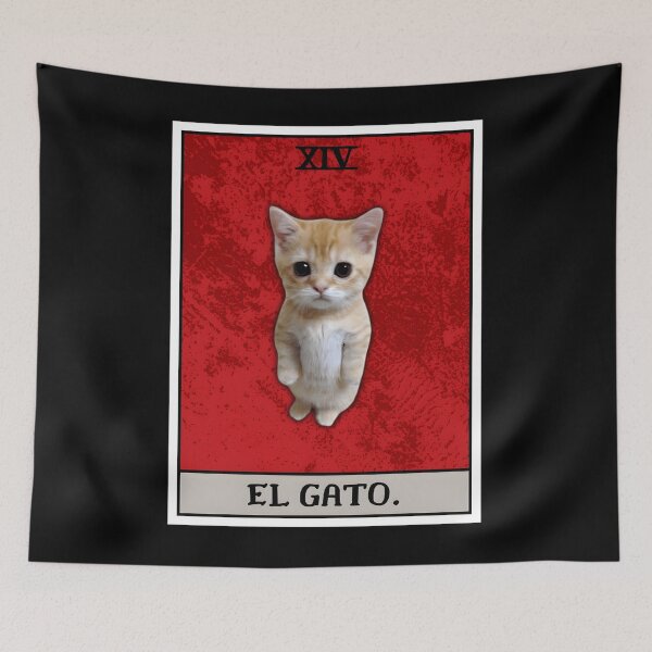 Item preview, El Gato Tarot Card Sad Crying Kitten Meme Classic  designed and sold by pjotermulpasx.