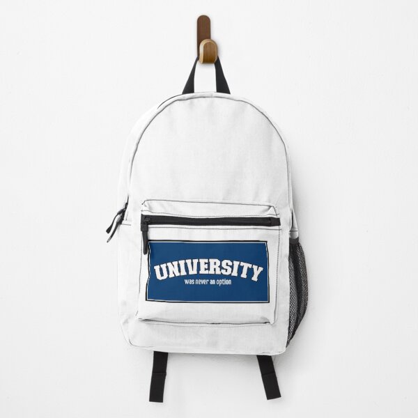 Item preview, University Was Never an Option (Blue) designed and sold by OKAYphotoshop.