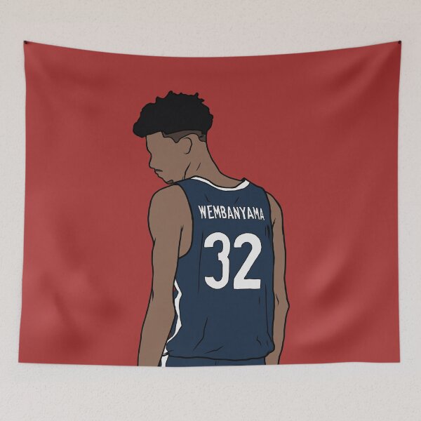 Item preview, Victor Wembanyama Back-To designed and sold by RatTrapTees.