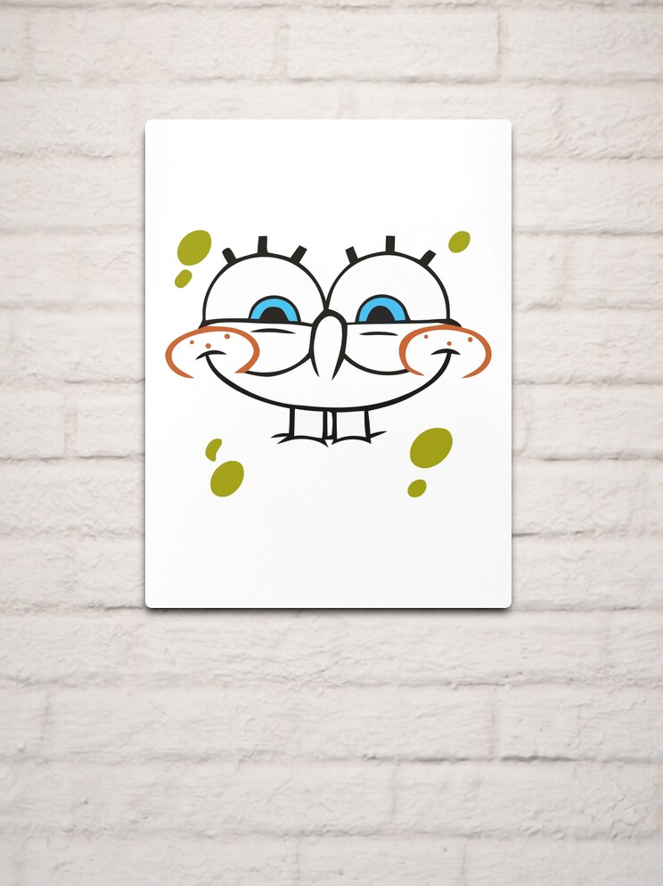 Spongebob meme face Art Print for Sale by L1sercool