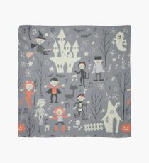 Vintage love shack monster halloween party Scarf
