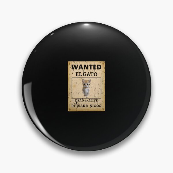 Item preview, El Gato Wanted Poster Bounty Meme Sad Crying Kitten Classic  designed and sold by pjotermulpasx.