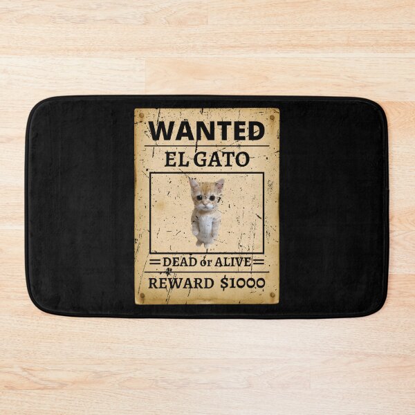 Item preview, El Gato Wanted Poster Bounty Meme Sad Crying Kitten Classic  designed and sold by pjotermulpasx.