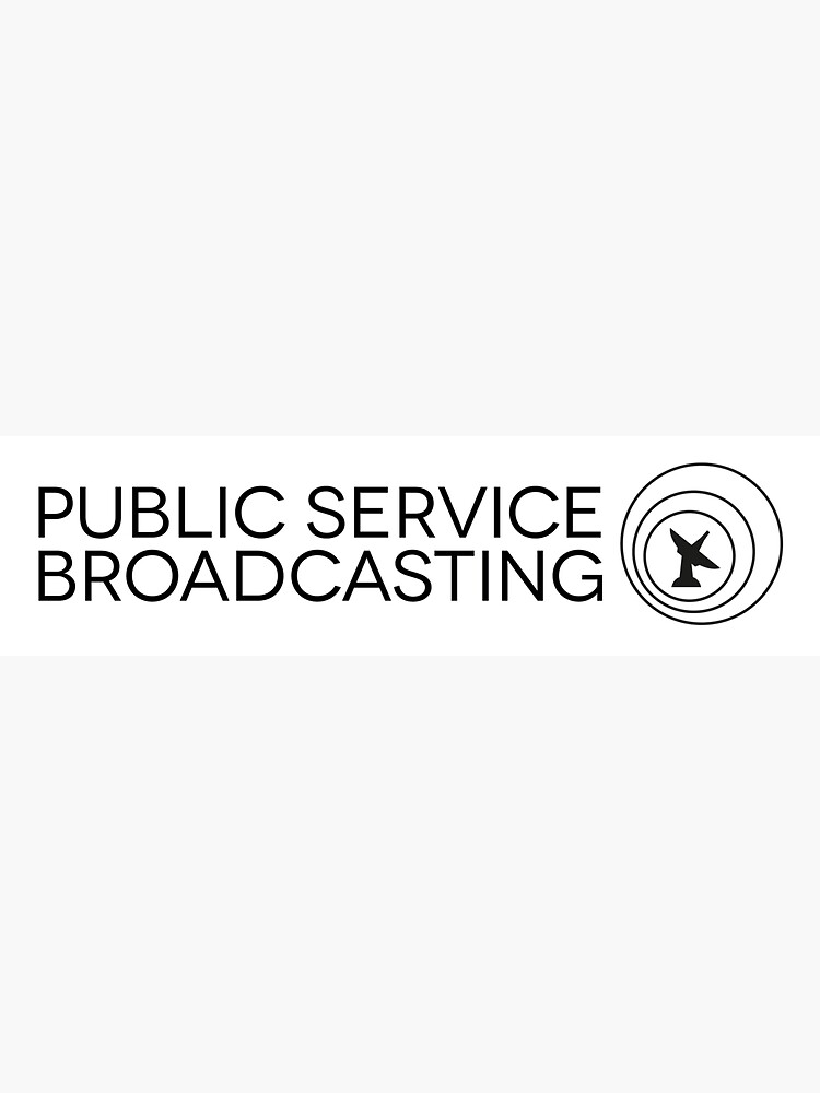 public service broadcasting go t shirt