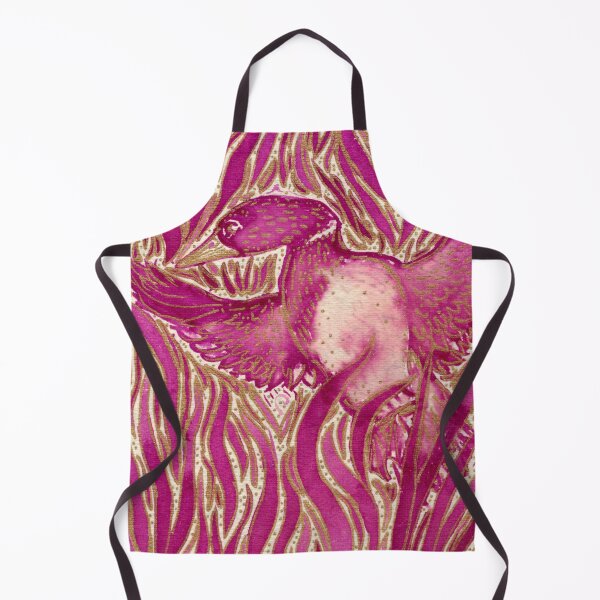 Item preview, Duck Landing - Handpainted in Pokeberry Ink designed and sold by SelfPortraitist.