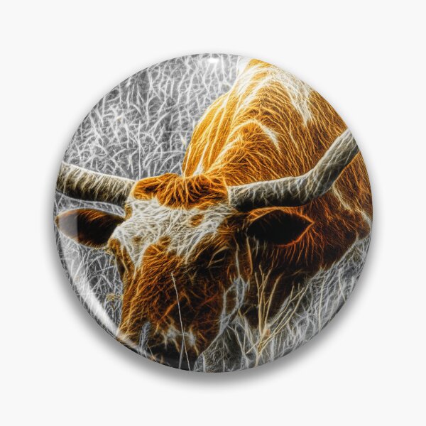 Item preview, "Here`s The Beef",...Long horn steer(cow) designed and sold by JohnDSmith.