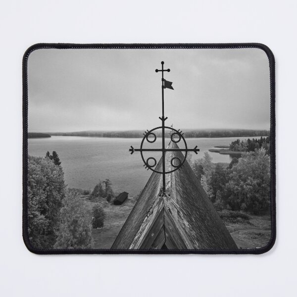 Item preview, The Cross of The Chursc of St Maria, bw designed and sold by Jouko Lehto Photography.