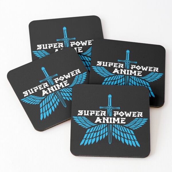 Item preview, Blue and White Sword Wings Super Power Anime designed and sold by SuperPowerAnime.