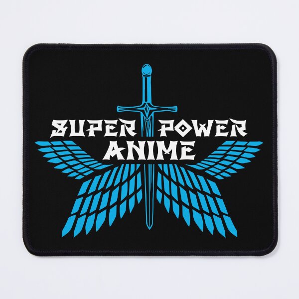 Item preview, Blue and White Sword Wings Super Power Anime designed and sold by SuperPowerAnime.