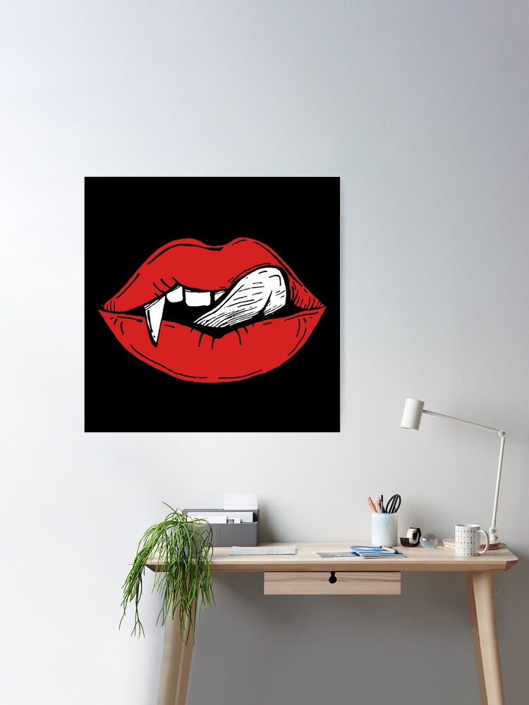 Louis Pop Art Lips - Dark