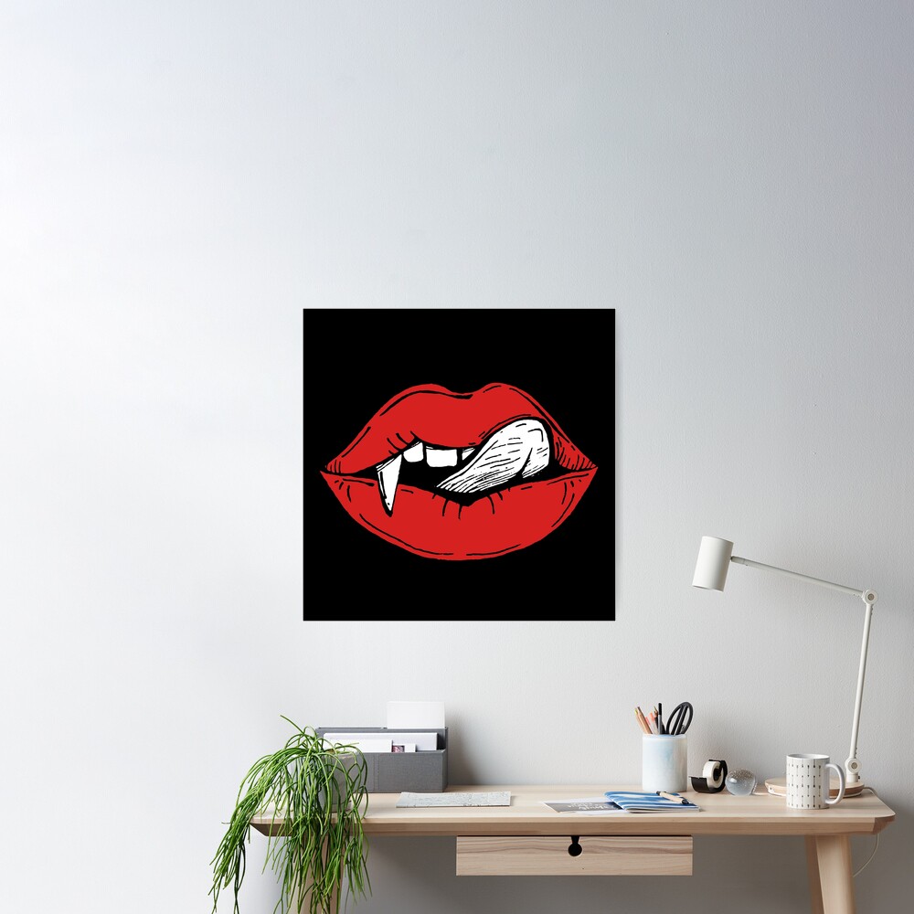 Louis Pop Art Lips - Dark