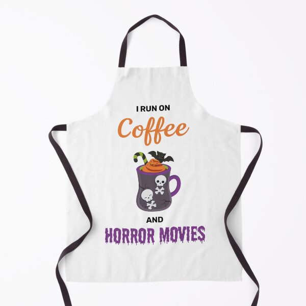 Item preview, I run on coffee and horror movies funny creepy halloween potion cute designed and sold by absolutdesign.