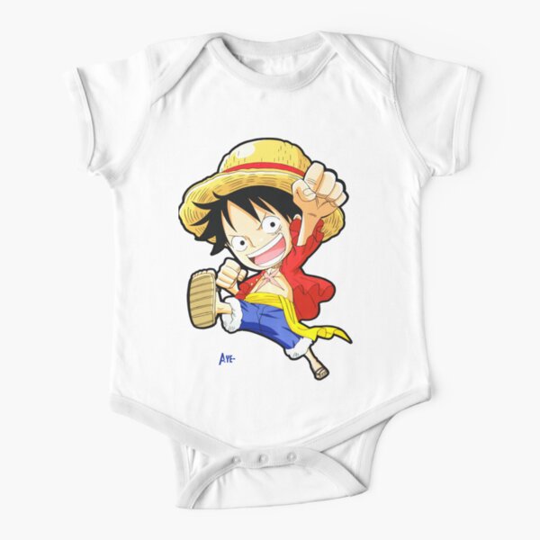 Body Infantil Bebê One Piece Anime Pirata Cosplay Monkey D Luffy Geek -  Desconto no Preço