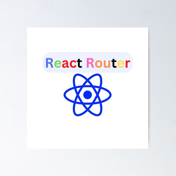 React Router change website technology Poster