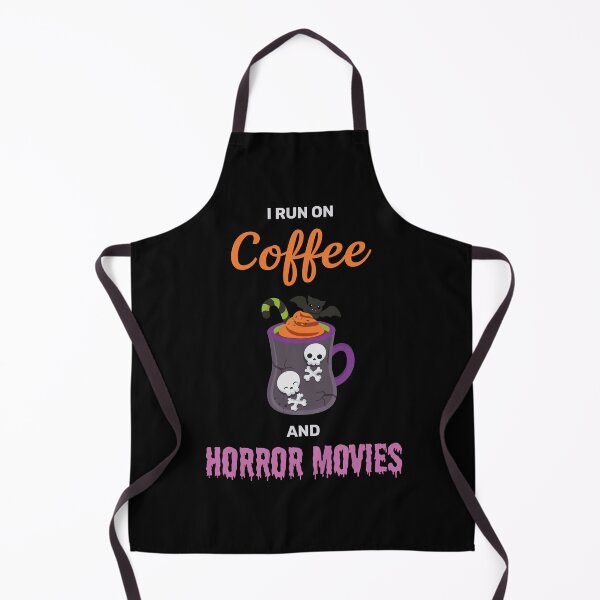 Item preview, I run on coffee and horror movies funny creepy halloween potion cute designed and sold by absolutdesign.